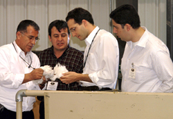 Almost 400 of the world's leading cotton buyers, U.S. cotton exporters and other industry leaders representing 31 countries participated in the 2002 Sourcing USA Summit in Scottsdale, AZ, where they got to see U.S. cotton fiber firsthand.