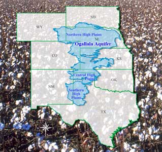 The Ogallala Aquifer is facing declining water levels. One option to reduce groundwater withdrawal for irrigation is the adoption of lower water use crops, such as cotton; however, temperature can be a limiting factor for cotton production in the Central and Northern High Plains of the aquifer. Based on heat unit availability, cotton is a viable alternative crop for all counties of the Texas and Oklahoma panhandles and for most of the counties of southwestern Kansas.