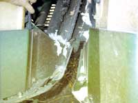 Keep Plastic out of machinery