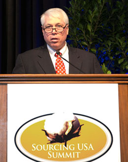 chuck coley at 2012 cotton usa summit