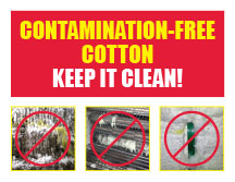 contamination free cotton