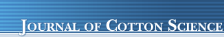 LOGO: Journal of Cotton Science