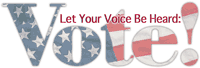 Let Your Voice Be Heard - Vote!